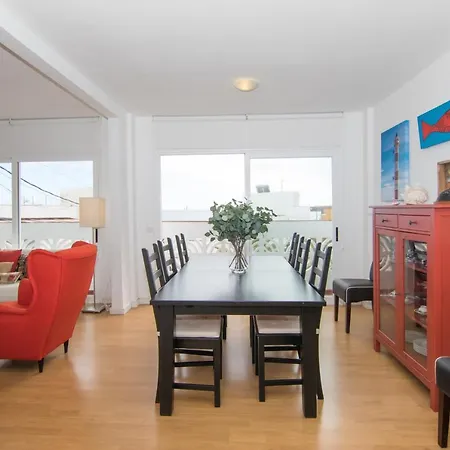 Apartmán Homeforguest Apto 20 Pasos Del Mar, El Poris Con Vista Mar