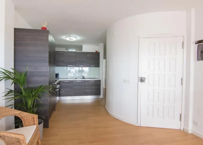 Homeforguest Apto 20 Pasos Del Mar, El Poris Con Vista Mar 아파트 Arico el Nuevo