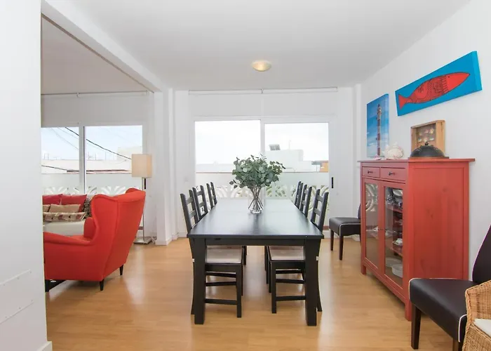 Апартаменты Homeforguest Apto 20 Pasos Del Mar, El Poris Con Vista Mar